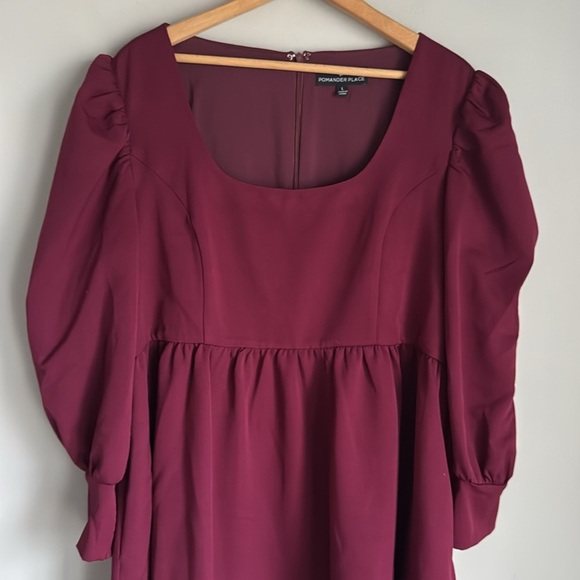 Tuckernuck Burgundy Mini Dress - Picture 5 of 13